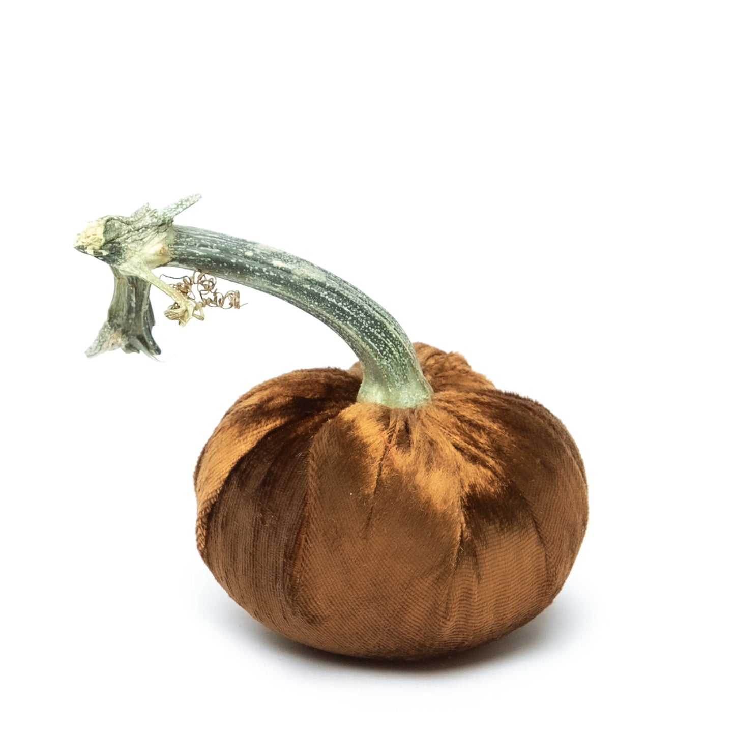 3" Velvet Pumpkin