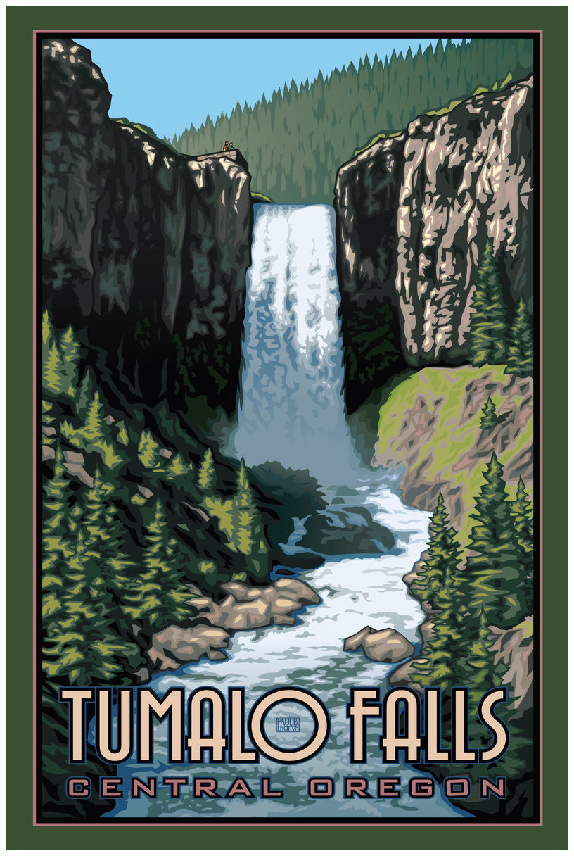 Tumalo Falls Notecard