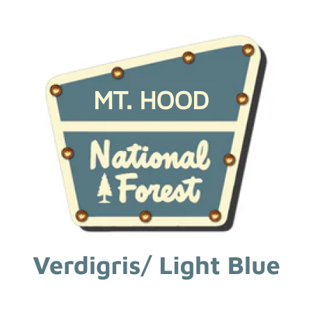 Mt. Hood National Forest Lighted Sign