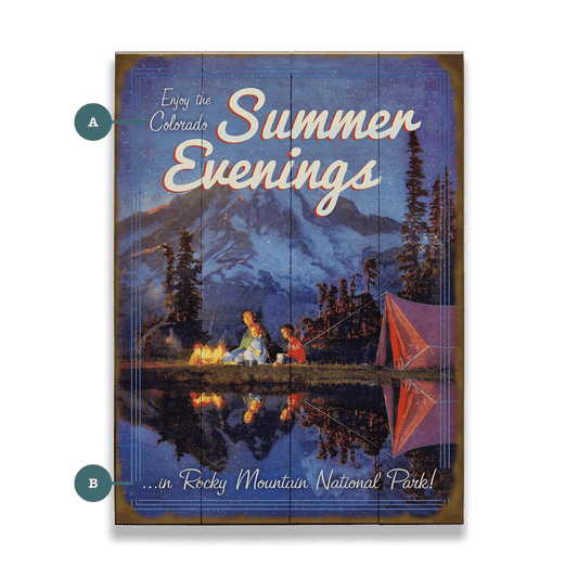 Enjoy the Summer Evenings, 23x31