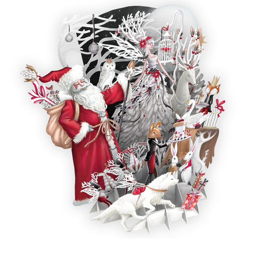 3D WHITE MAGIC PAPER D'ART