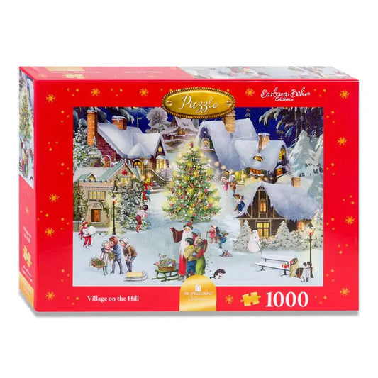1000 pc. Village on the Hill Puzzle
