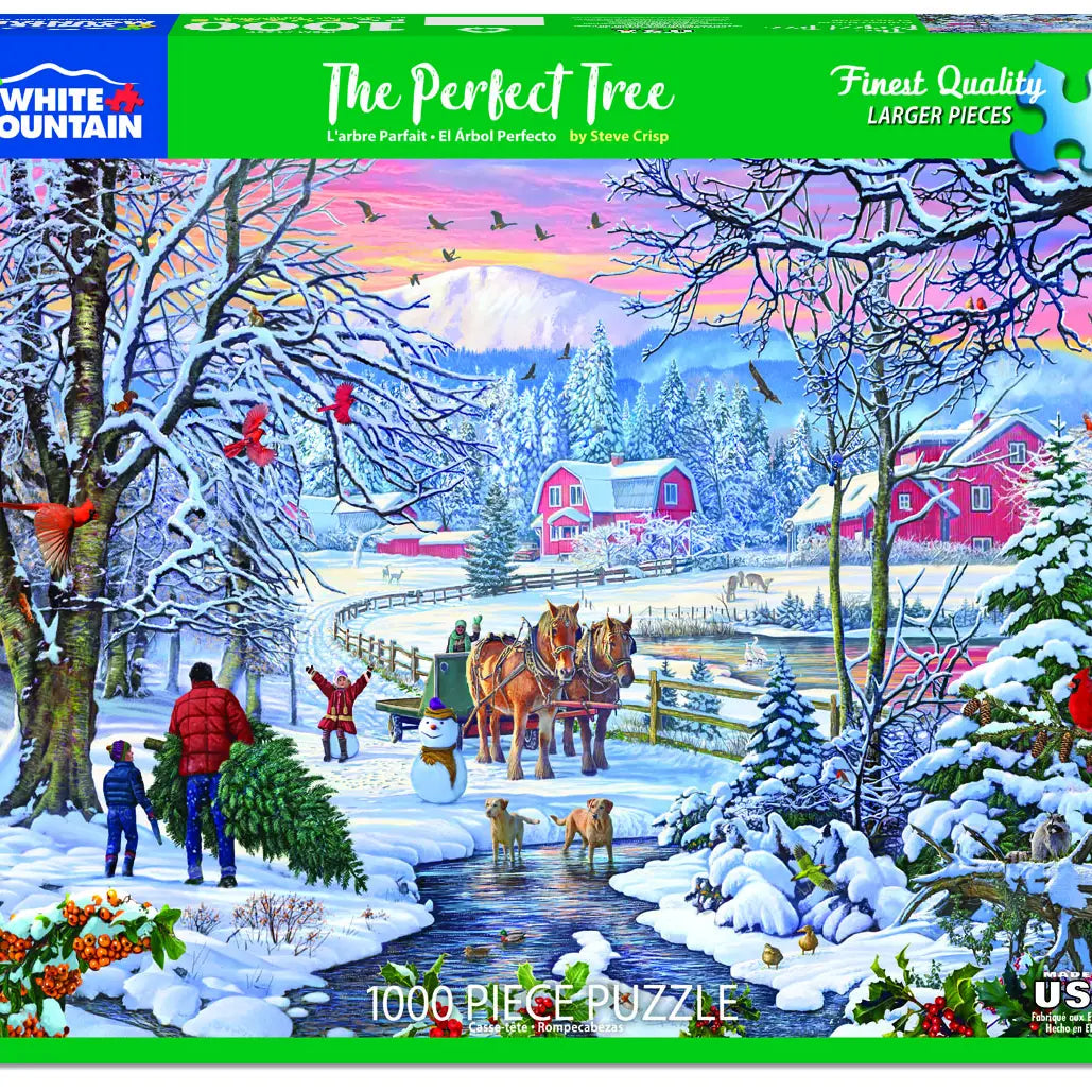 24x30" The Perfect Tree - 1000 Piece Jigsaw Puzzle