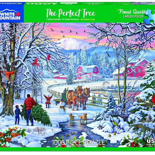 24x30" The Perfect Tree - 1000 Piece Jigsaw Puzzle