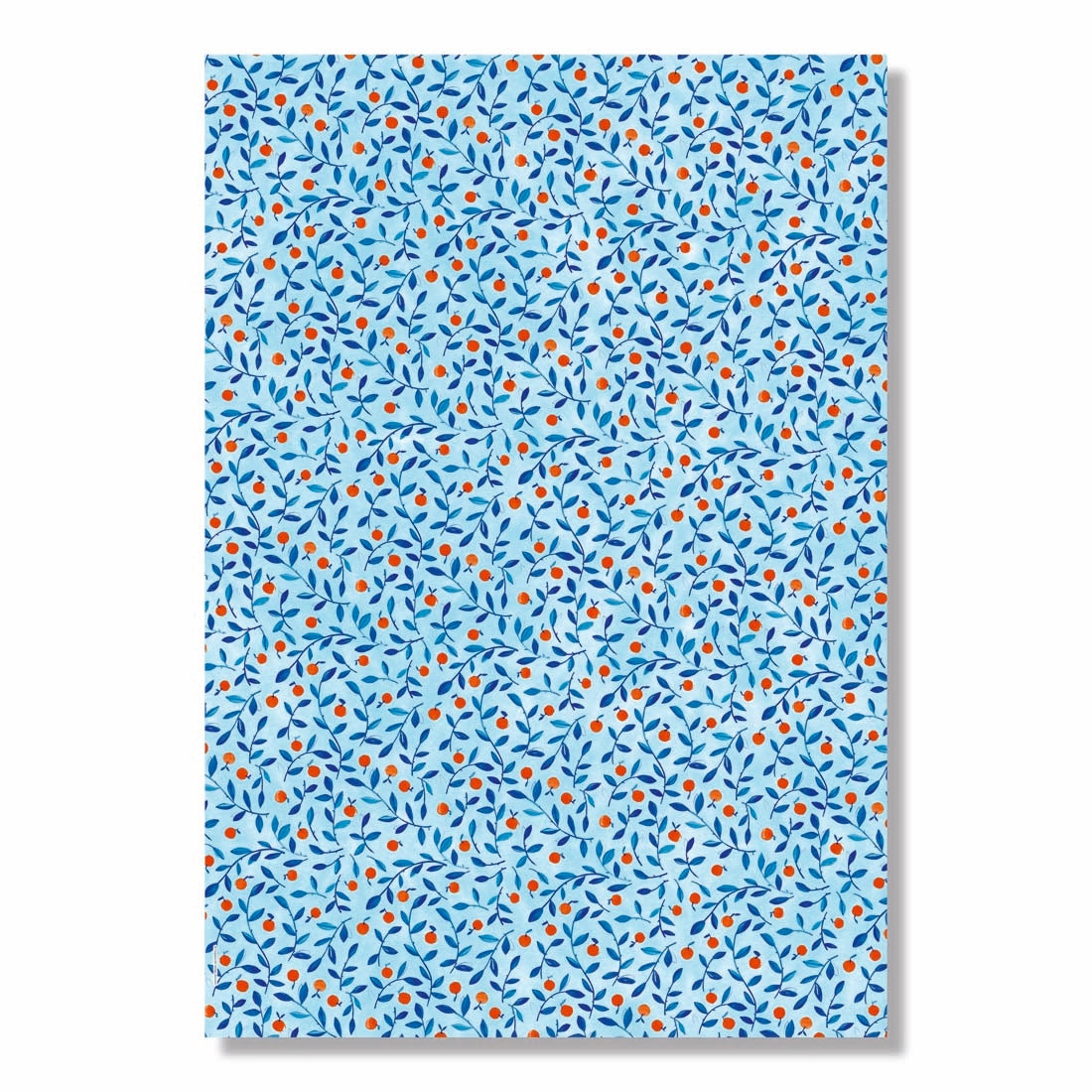 I Love Blue Wrapping Paper Book