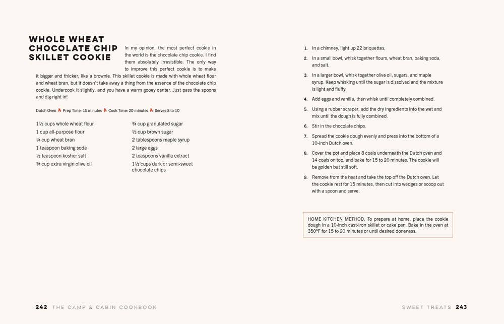 The Camp & Cabin Cookbook: Hardcover