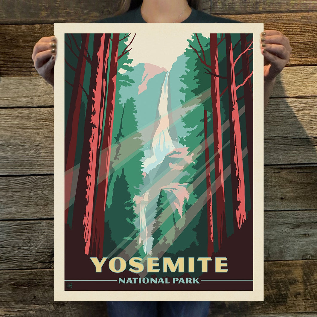 Yosemite National Park Art Print | 11X14