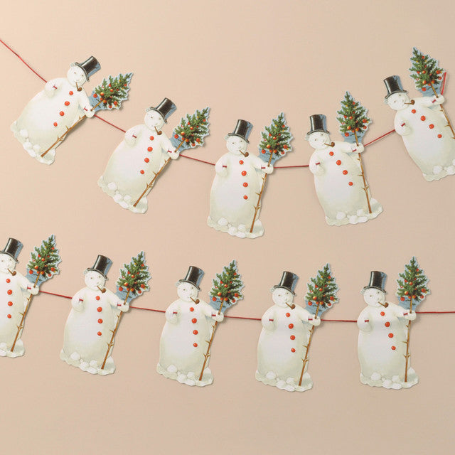 Snowmen Garland, 9'