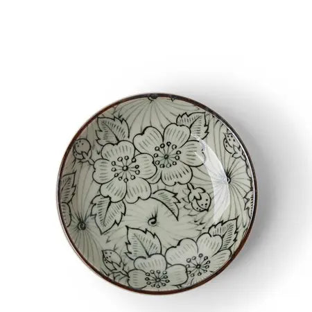 Sauce Dish Indigo Sakura