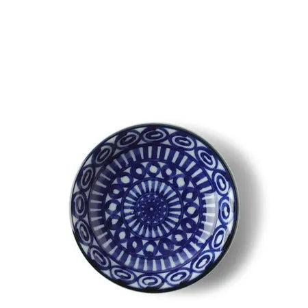 Cobalt Mishima Sauce Dish