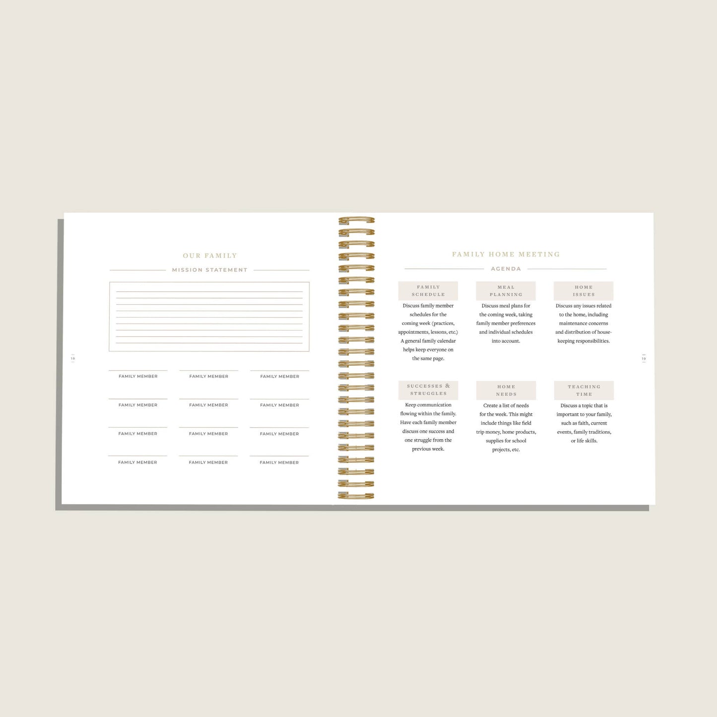 Beautifully Organized Home Planner