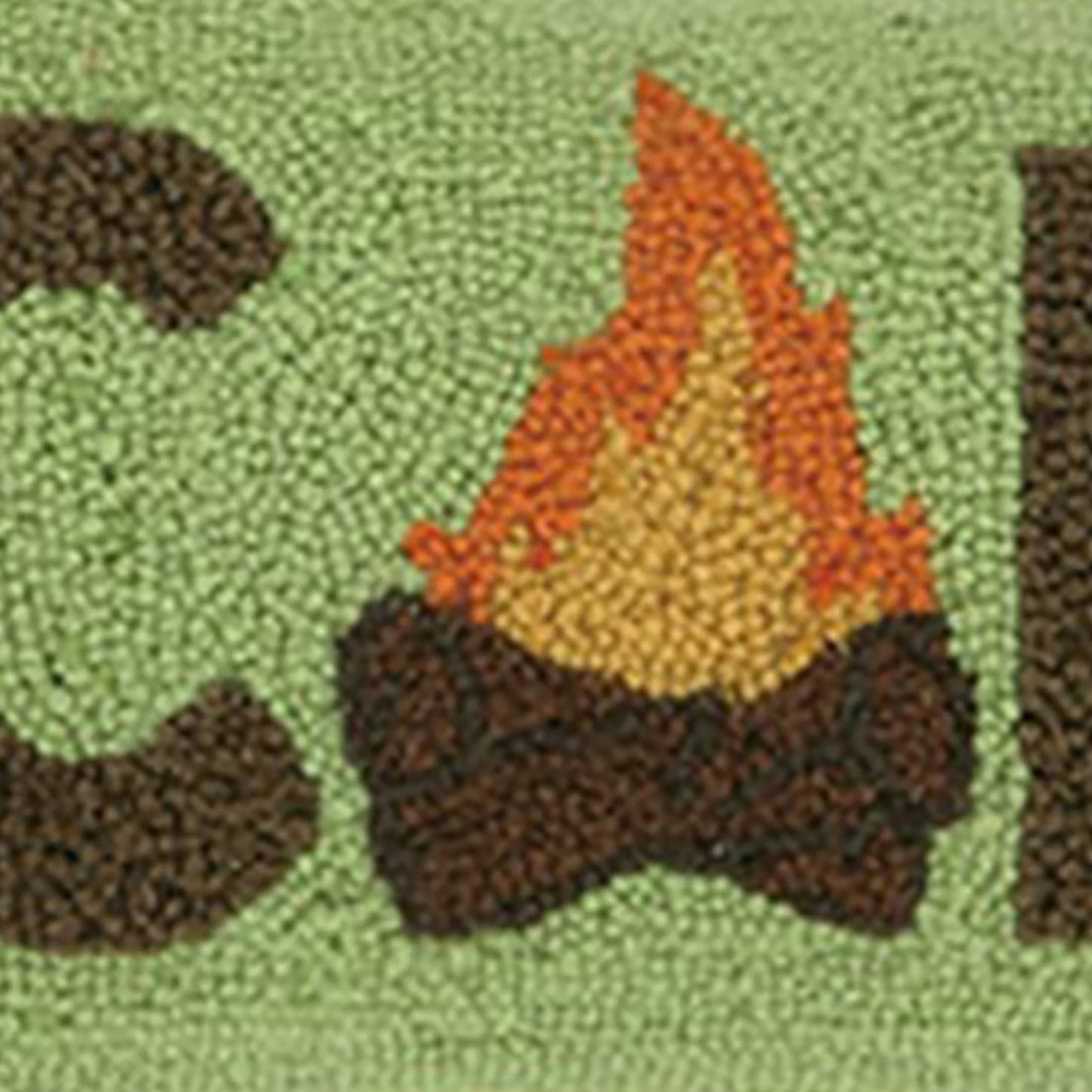 Camp Marshmallow Hook Pillow