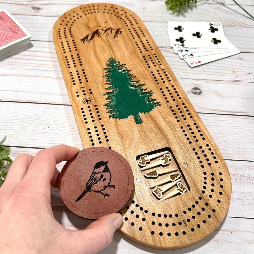 FULL Size Cribbage Board