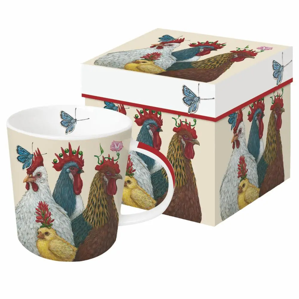 Mug in Gift Box- Party At the Coop