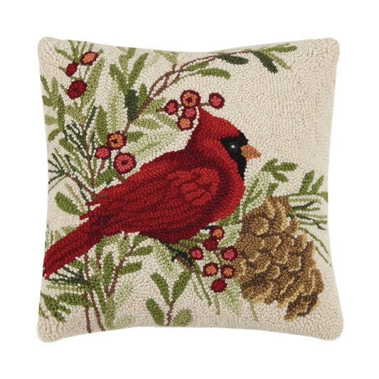 WINTER CARDINAL HP, 16X16"