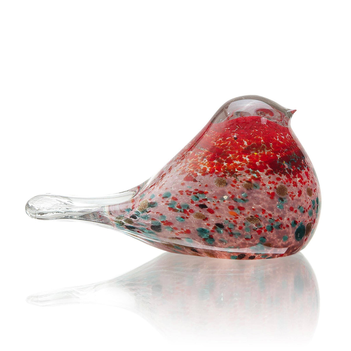 Art Glass Bird Figurine