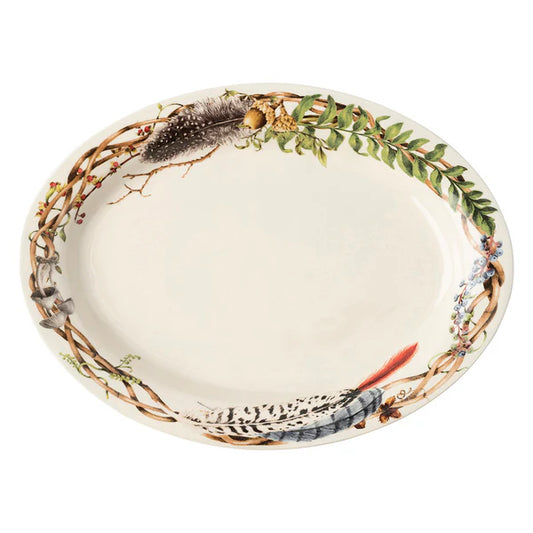 Forest Walk 17" Platter Forest Walk 17in Platter