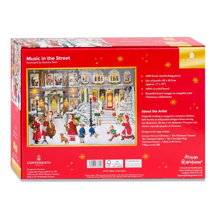 Music in the Street Jigsaw Puzzle