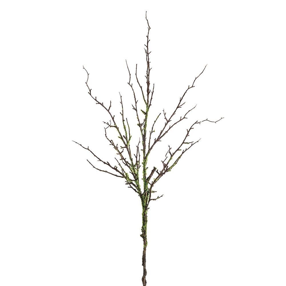 47" Moss Twig Branch, GR/BR