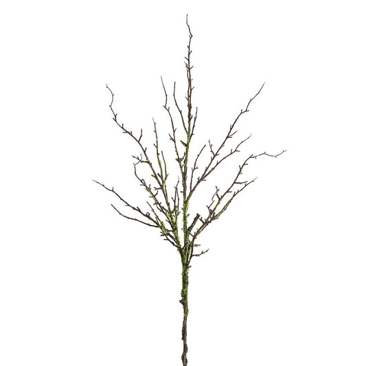 47" Moss Twig Branch, GR/BR