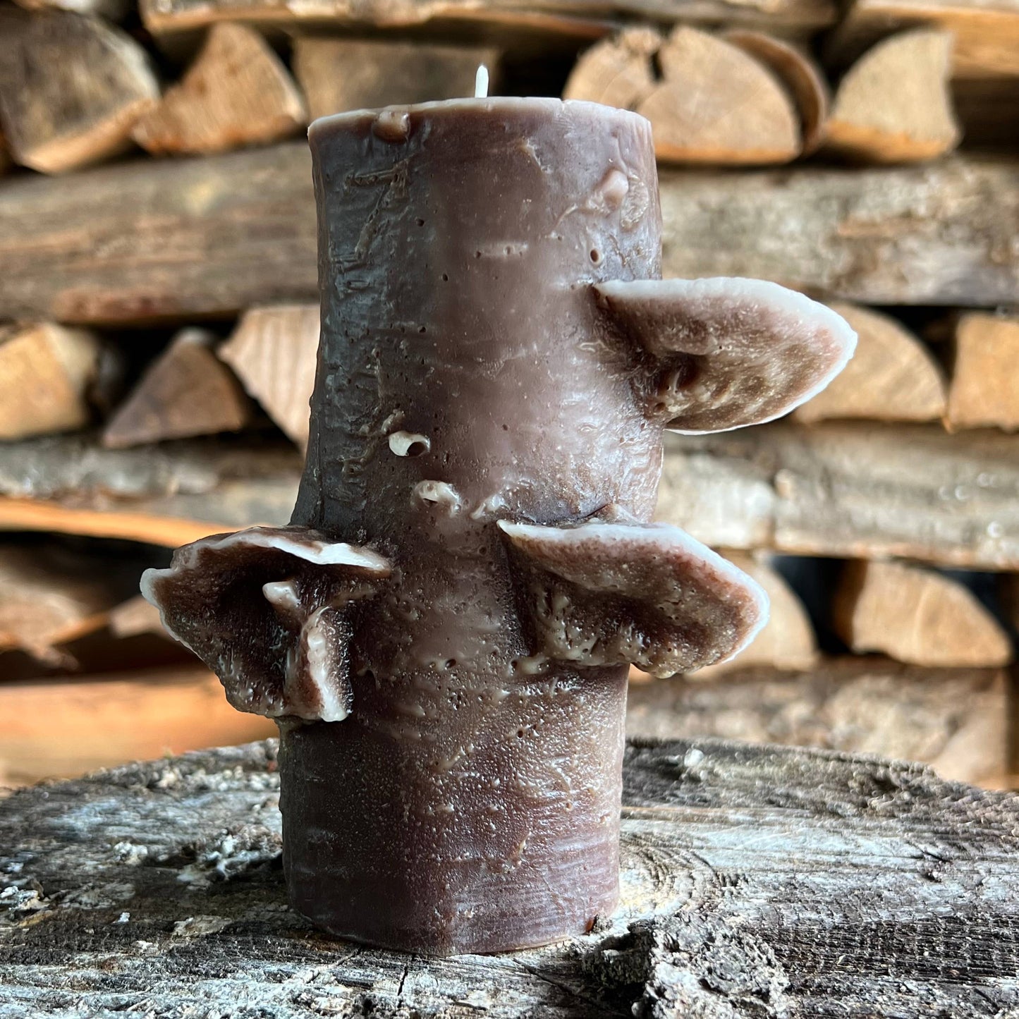 72 hr Birch Pillar: Keepers Wax