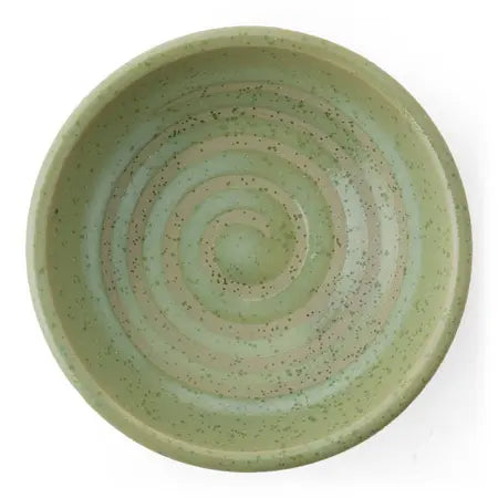 Green Swirl 3.25" Sauce Dish