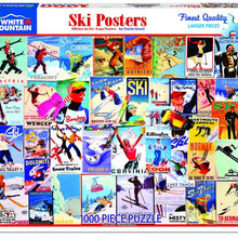 Load image into Gallery viewer, 24x30" Ski Posters - 1000 Piece Jigsaw Puzzle
