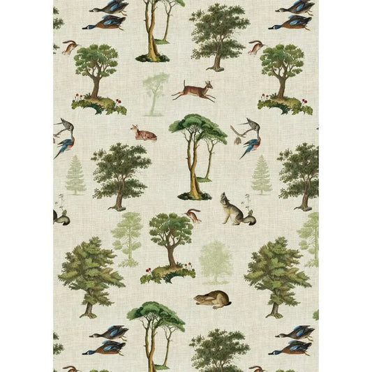 20“x 28” Dans Les Bois Natural Kitchen Towel
