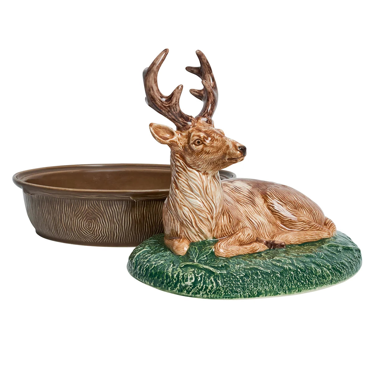 Forest Walk Stag Baker with Lid