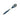 8" Blue Pakka Mini Spoon