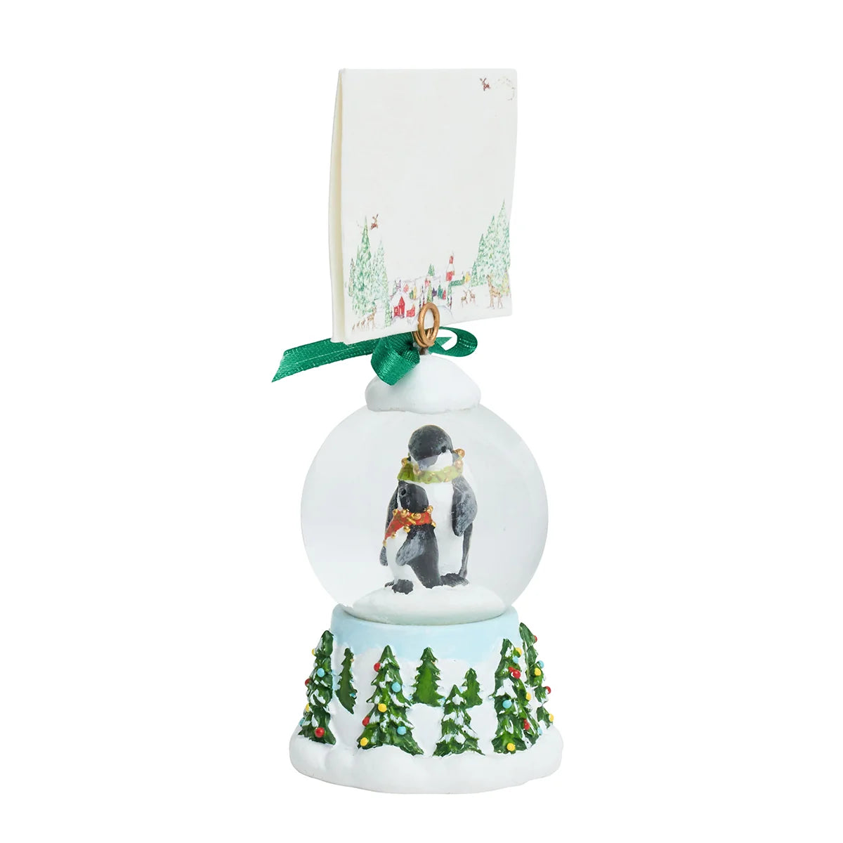 Berry & Thread  North Pole Snow Globe Place Card Holder
