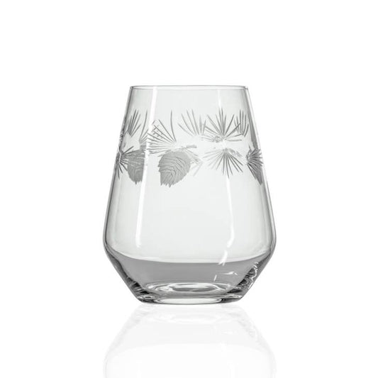 18 Oz. Icy Pine Stemless Wine Glass