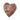 Soapstone Heart (Reddish Brown)