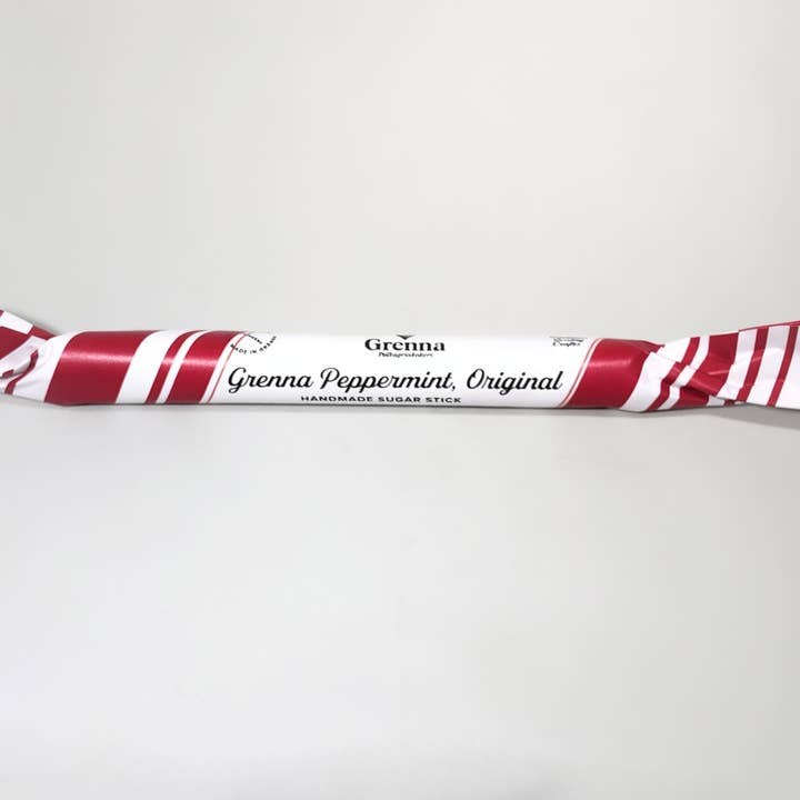 Polkagris (Peppermint) Candy Stick, Large