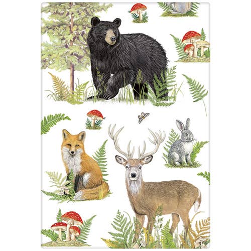 Woodland Scatter Bagged Towel