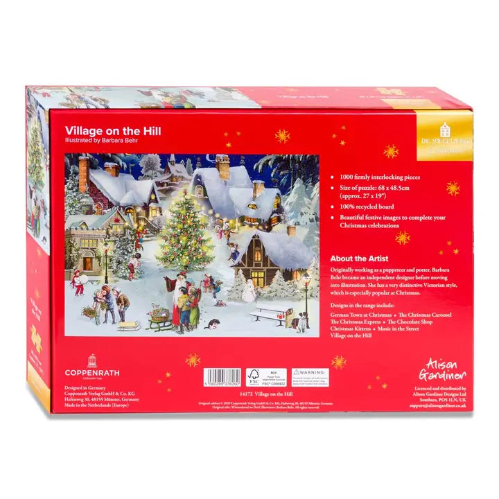 1000 pc. Village on the Hill Puzzle