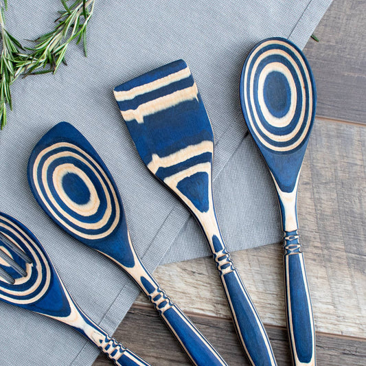 12" Blue Pakka Utensils