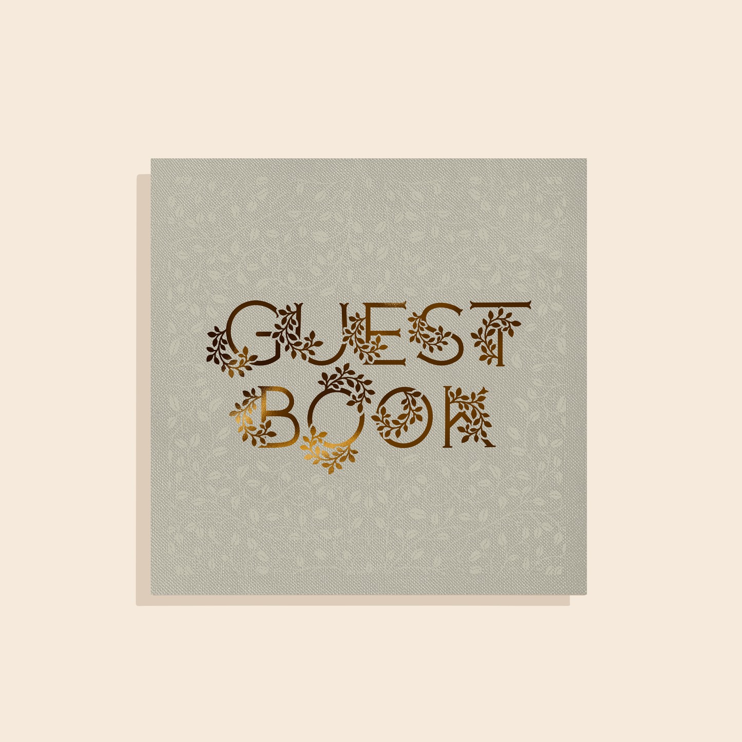 Wedding Guest Book (Heirloom-Quality Guest Book)
