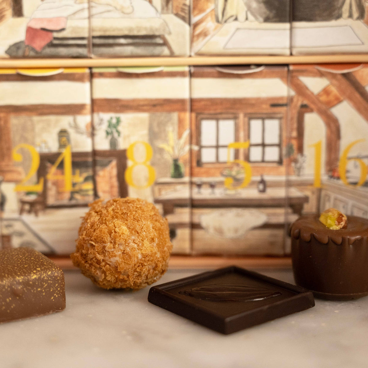 Melt Chocolate's Log Cabin Advent Calendar