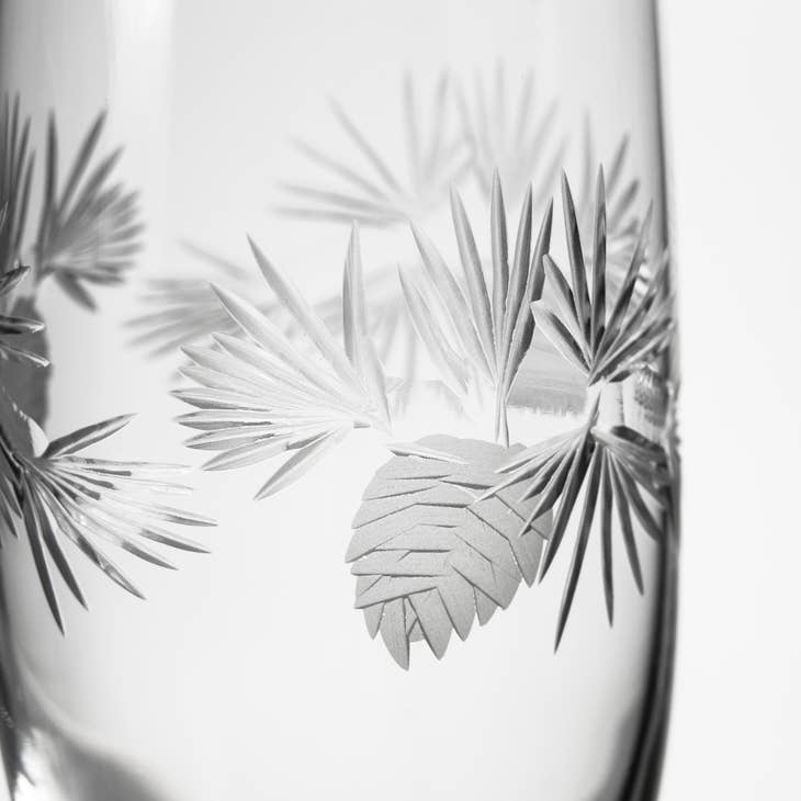 8 Oz. Icy Pine Champagne Flute