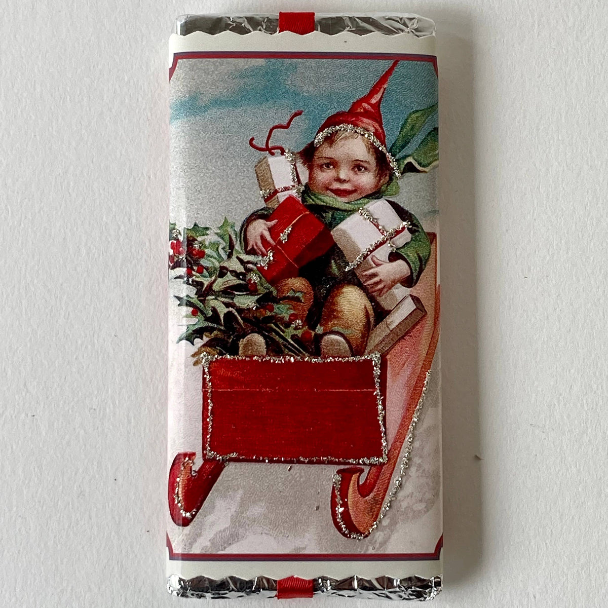 Chocolate Bars Holiday: Milk / Santa in Sleigh