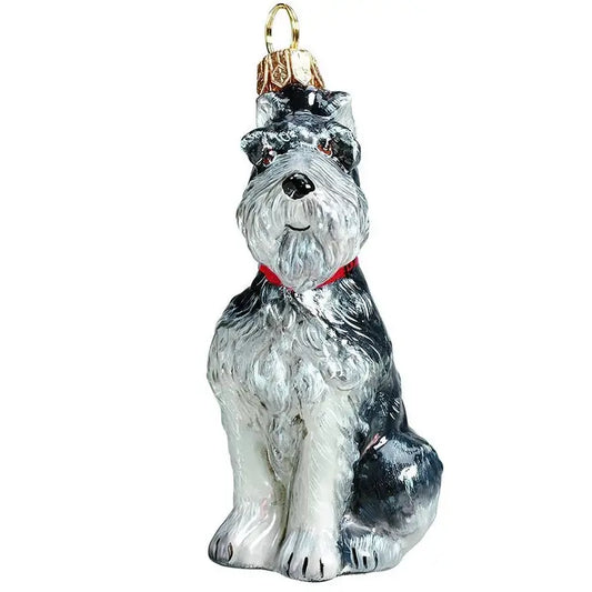 Schnauzer Gray Ornament
