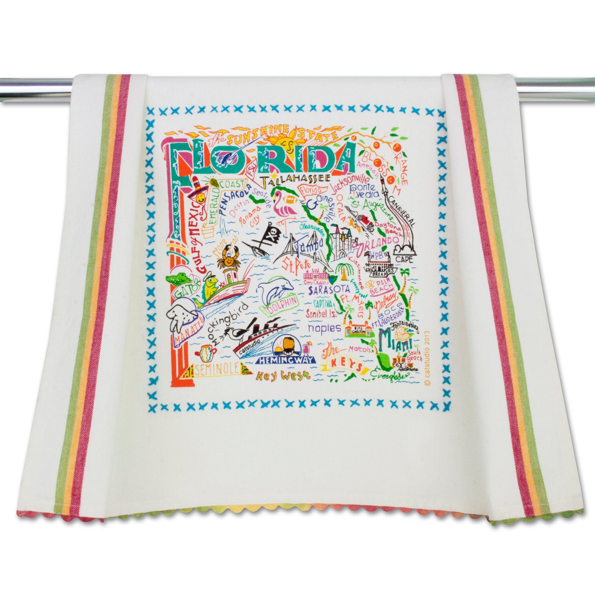 Florida Tea Towel