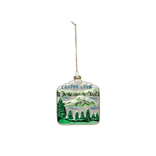 Load image into Gallery viewer, Crater Lake Glass Ornament
