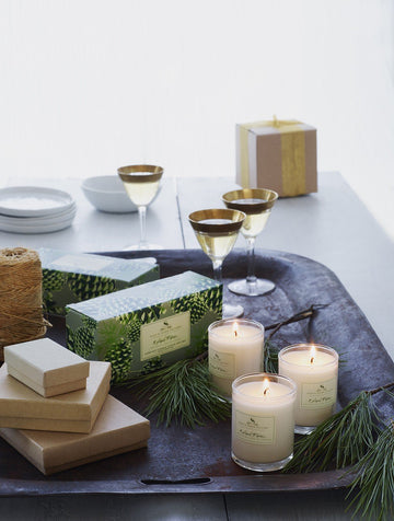 2.4 Oz. Roland Pine Boxed Votive Trio Set