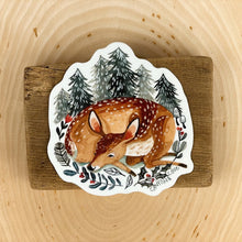 Load image into Gallery viewer, Winter Fawn STICKER
