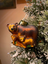 Load image into Gallery viewer, 4.25" Bear with Cubs Ornament
