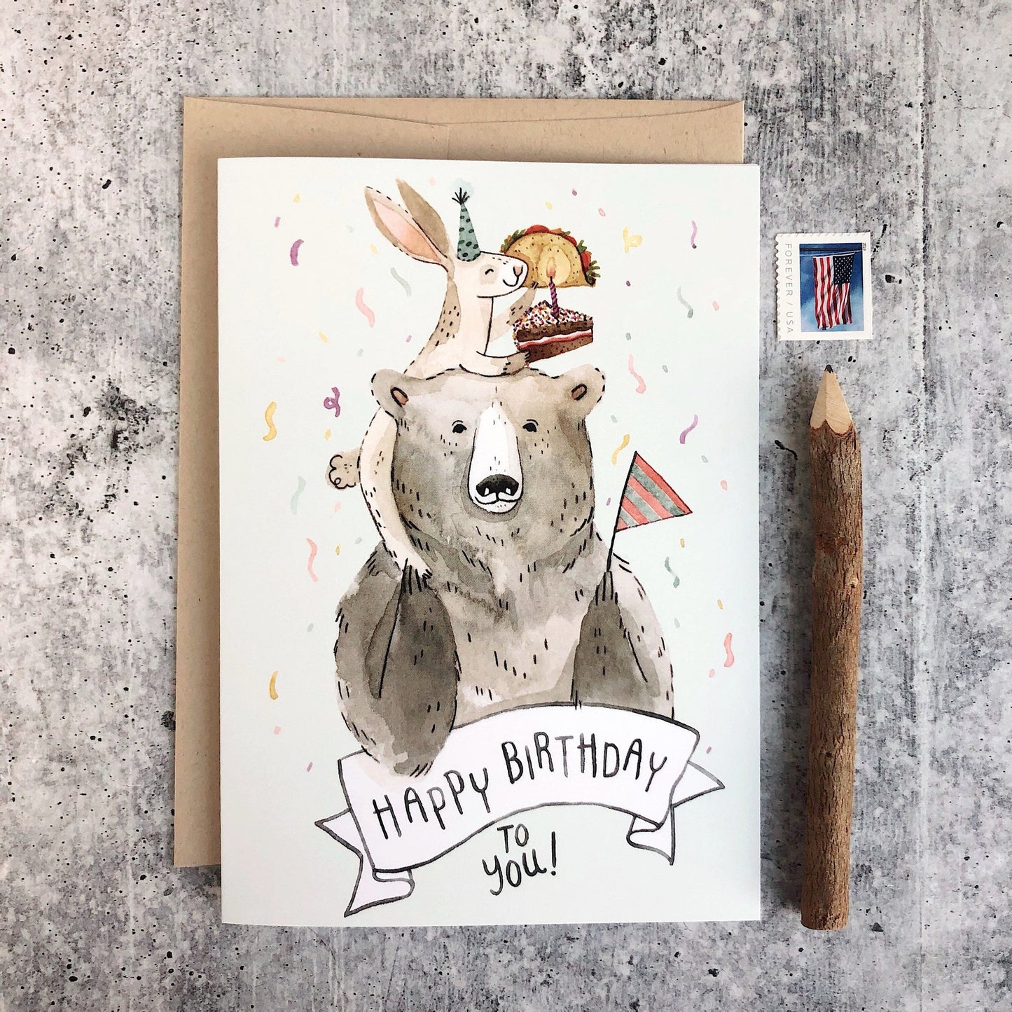 Taco Birthday 5x7 Card