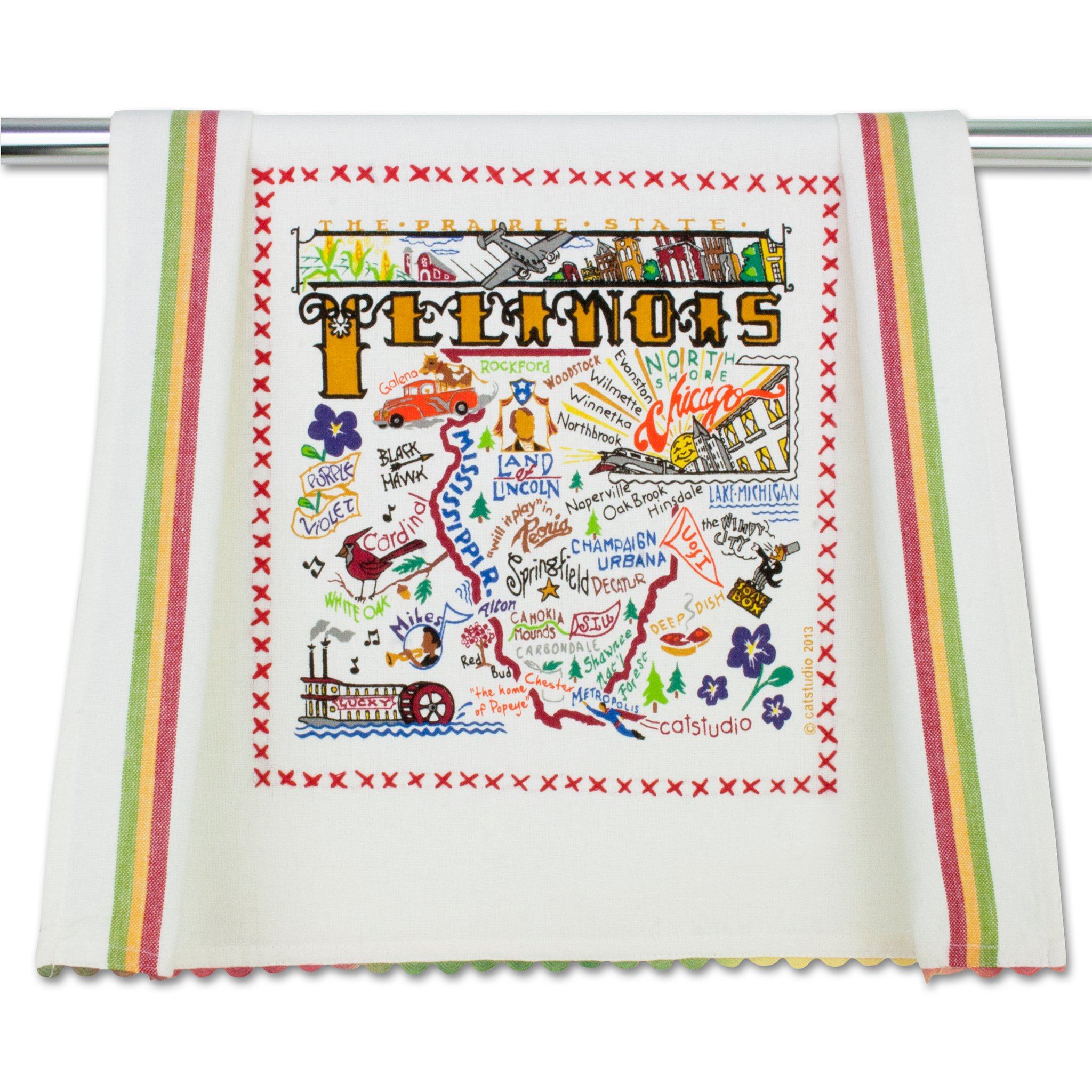 Illinois Tea Towel