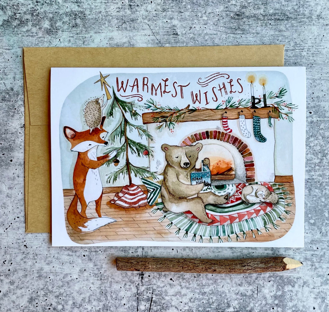 Warmest Wishes 5x7 Card